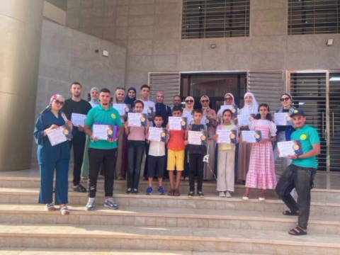 فعاليات حفل نهاية الموسم الثقافي و التربوي الذي نظمته إدارة المركز الثقافي التربوي المسيرة بمعية الجمعيات النشيطة بذات المركز.
