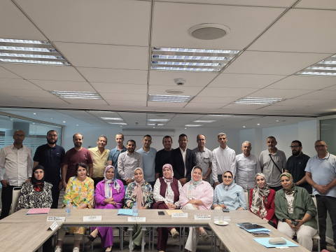 مشاركة جماعة تيزنيت في الدورة التكوينية المنظمة في إطار برنامج تضافر لدعم المشاركة المواطنة حول موضوع "التواصل بالجماعات".