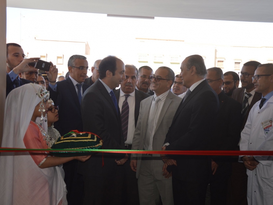 افتتاح مصلحة المستعجلات في حلتها الجديدة بالمستشفى الاقليمي الحسن الاول بتيزنيت
