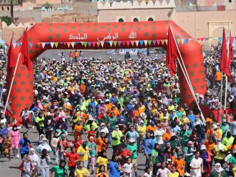 سباق بنون النسوة خطوات النصر النسائية.