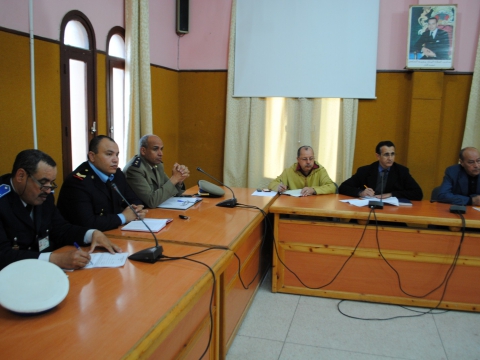 18 فبراير، موضوع اجتماع بقاعة الإجتماعات ببلدية تيزنيت